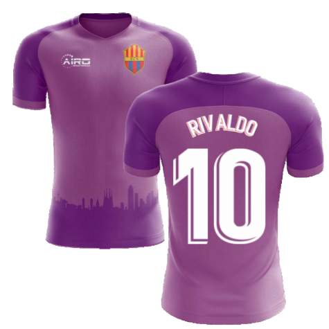 2023-2024 Barcelona Third Concept Football Shirt (Rivaldo 10)