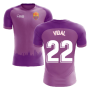 2023-2024 Barcelona Third Concept Football Shirt (Vidal 22)