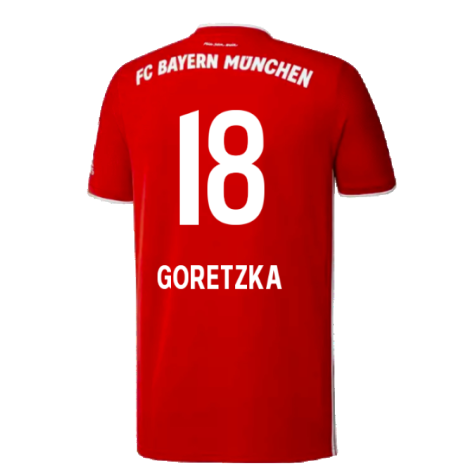 2020-2021 Bayern Munich Home Shirt (GORETZKA 18)