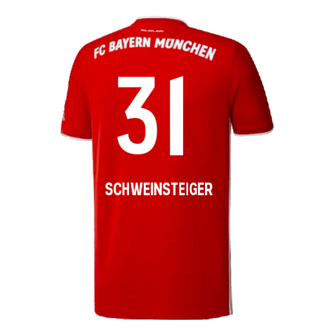 2020-2021 Bayern Munich Home Shirt (SCHWEINSTEIGER 31)