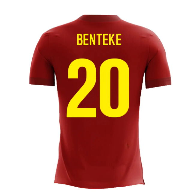 2025-2026 Belgium Airo Concept Home Shirt (Benteke 20)