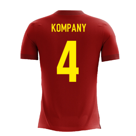 2025-2026 Belgium Airo Concept Home Shirt (Kompany 4) - Kids