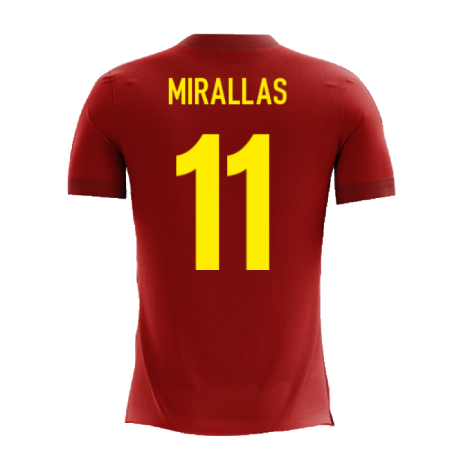 2025-2026 Belgium Airo Concept Home Shirt (Mirallas 11)