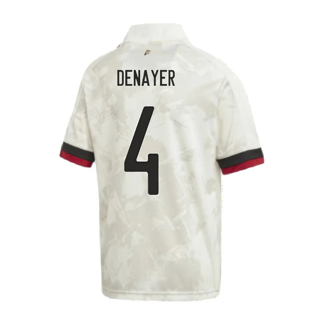 2020-2021 Belgium Away Shirt (Kids) (DENAYER 4)
