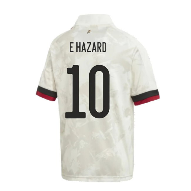 2020-2021 Belgium Away Shirt (Kids) (E HAZARD 10)
