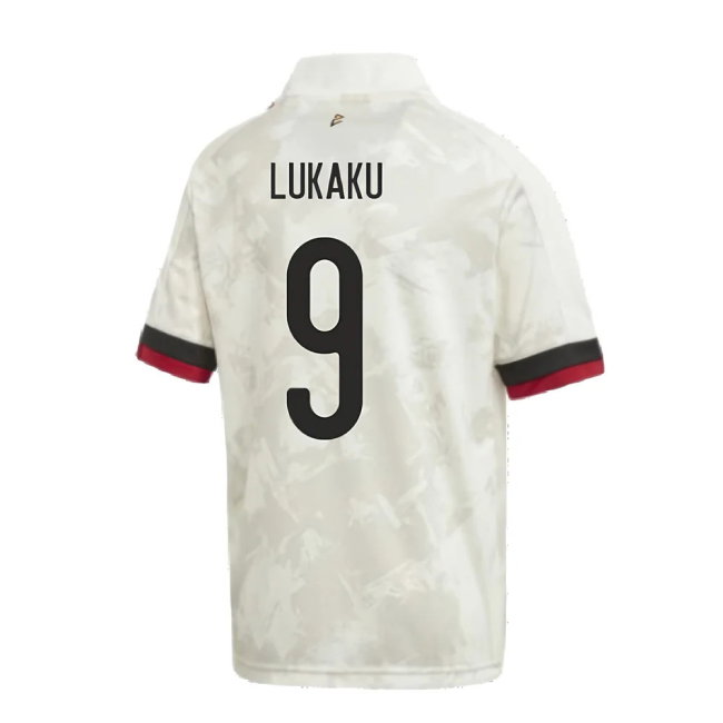 2020-2021 Belgium Away Shirt (Kids) (LUKAKU 9)