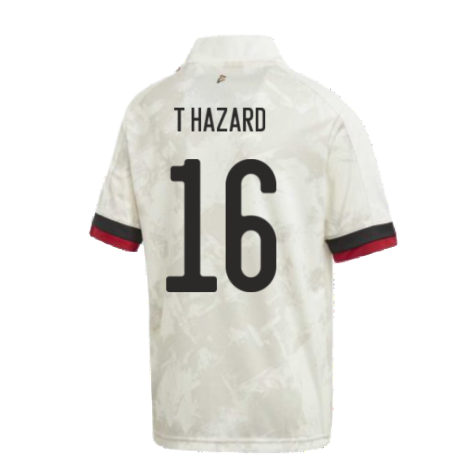 2020-2021 Belgium Away Shirt (Kids) (T HAZARD 16)