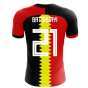 2023-2024 Belgium Flag Concept Football Shirt (Batshuayi 21) - Kids