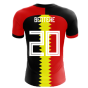 2023-2024 Belgium Flag Concept Football Shirt (Benteke 20) - Kids