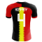 2023-2024 Belgium Flag Concept Football Shirt (Kompany 4)