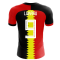 2023-2024 Belgium Flag Concept Football Shirt (Lukaku 9) - Kids