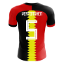 2023-2024 Belgium Flag Concept Football Shirt (Vertonghen 5)
