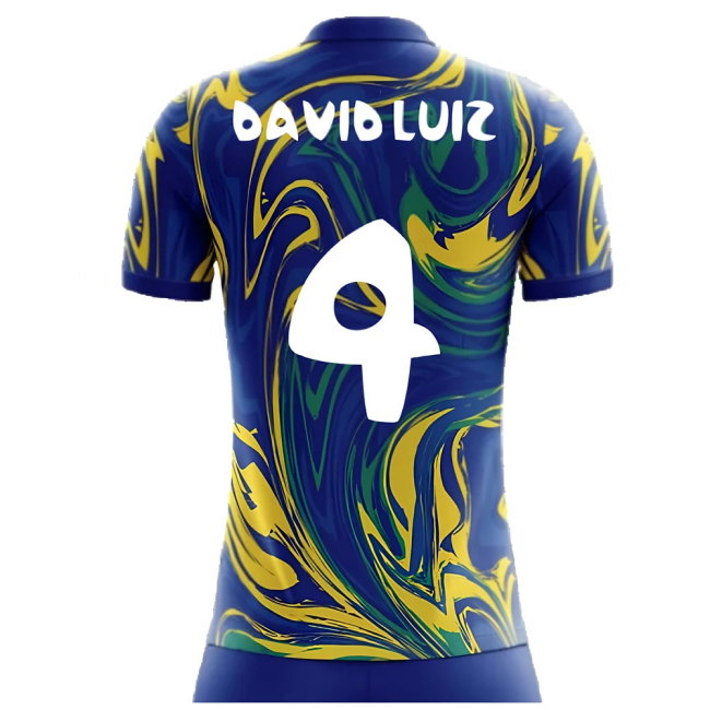 2025-2026 Brazil Away Concept Shirt (David Luiz 4)