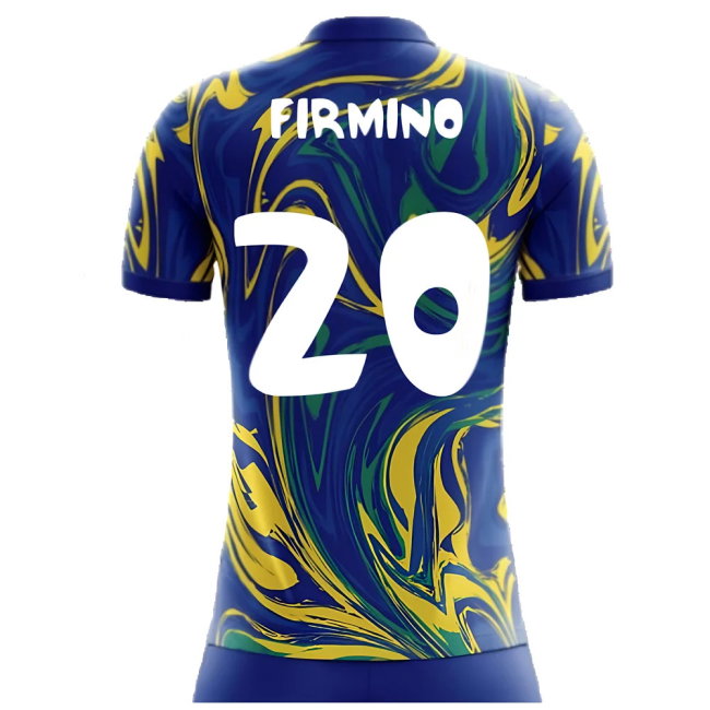 2025-2026 Brazil Away Concept Shirt (Firmino 20) - Kids
