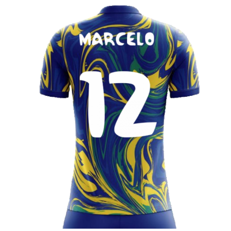 2023-2024 Brazil Away Concept Shirt (Marcelo 12) - Kids