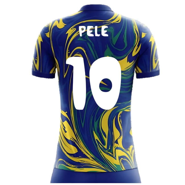 2025-2026 Brazil Away Concept Shirt (Pele 10)