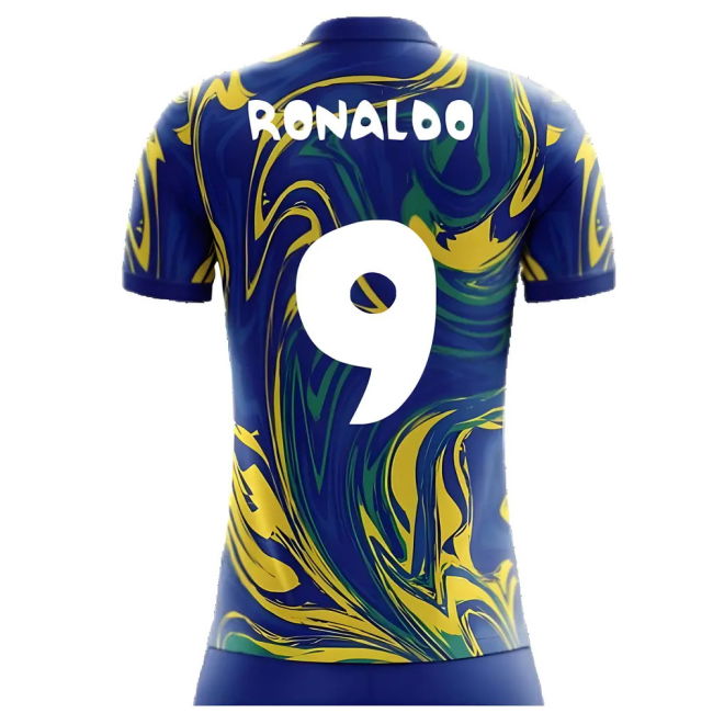 2025-2026 Brazil Away Concept Shirt (Ronaldo 9)