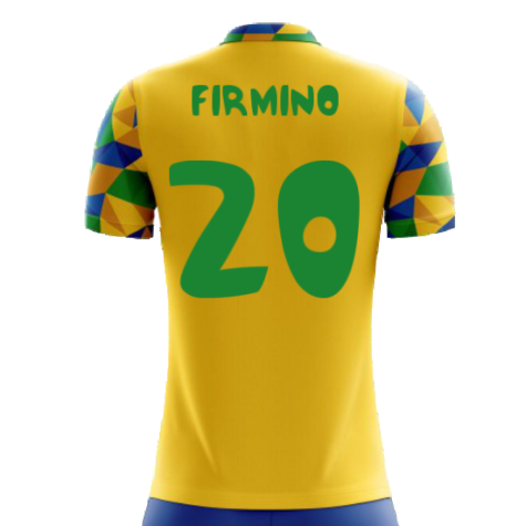 2025-2026 Brazil Home Concept Football Shirt (Firmino 20)