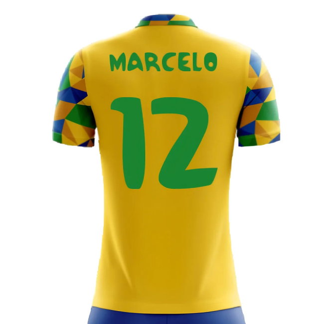 2025-2026 Brazil Home Concept Football Shirt (Marcelo 12)