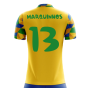 2023-2024 Brazil Home Concept Football Shirt (Marquinhos 13) - Kids