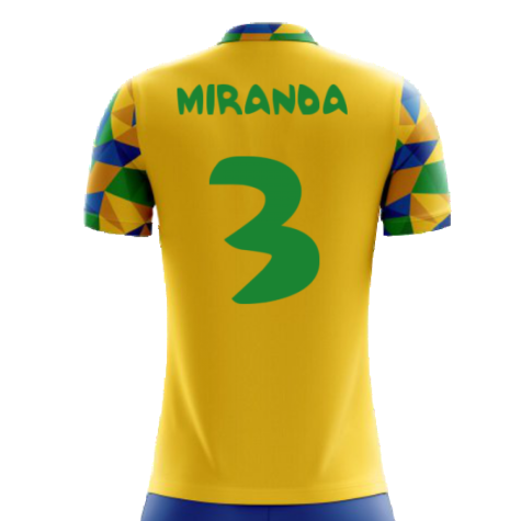 2025-2026 Brazil Home Concept Football Shirt (Miranda 3)