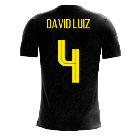 2025-2026 Brazil Third Concept Football Shirt (David Luiz 4)
