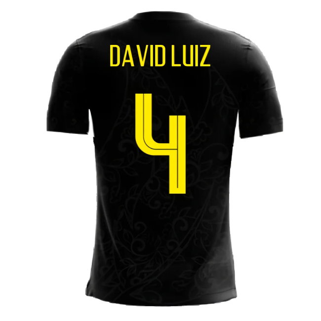 2025-2026 Brazil Third Concept Football Shirt (David Luiz 4)
