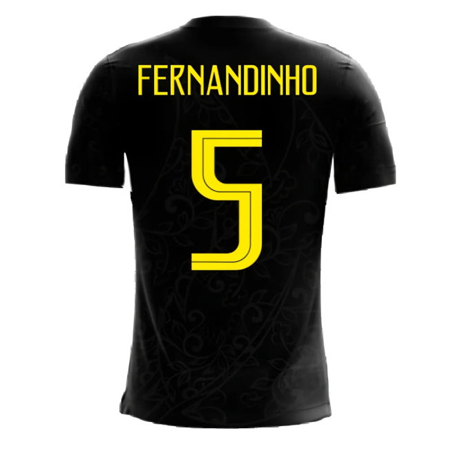 2025-2026 Brazil Third Concept Football Shirt (Fernandinho 5)