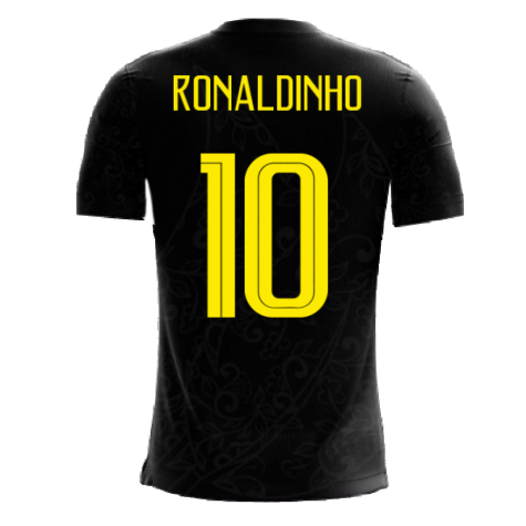 2023-2024 Brazil Third Concept Football Shirt (Ronaldinho 10)