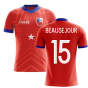 2023-2024 Chile Home Concept Football Shirt (Beausejour 15)