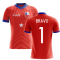 2023-2024 Chile Home Concept Football Shirt (Bravo 1)