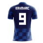2023-2024 Croatia Away Concept Shirt (Kramaric 9) - Kids