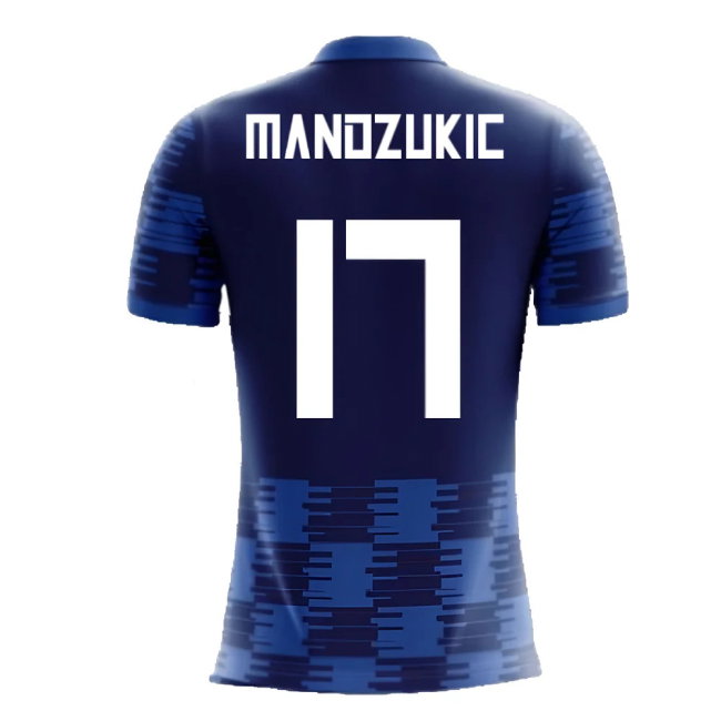 2025-2026 Croatia Away Concept Shirt (Mandzukic 17) - Kids