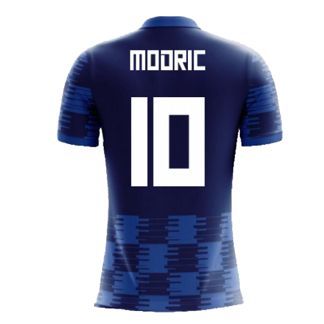 2025-2026 Croatia Away Concept Shirt (Modric 10) - Kids
