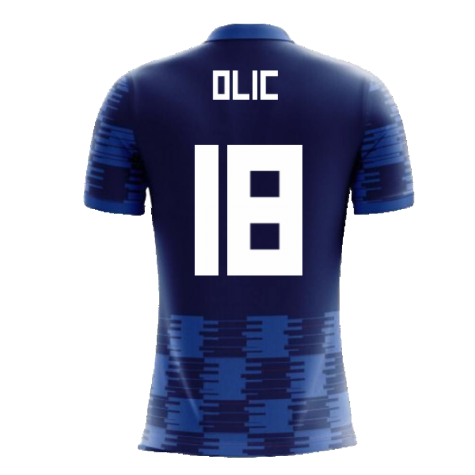 2023-2024 Croatia Away Concept Shirt (Olic 18)