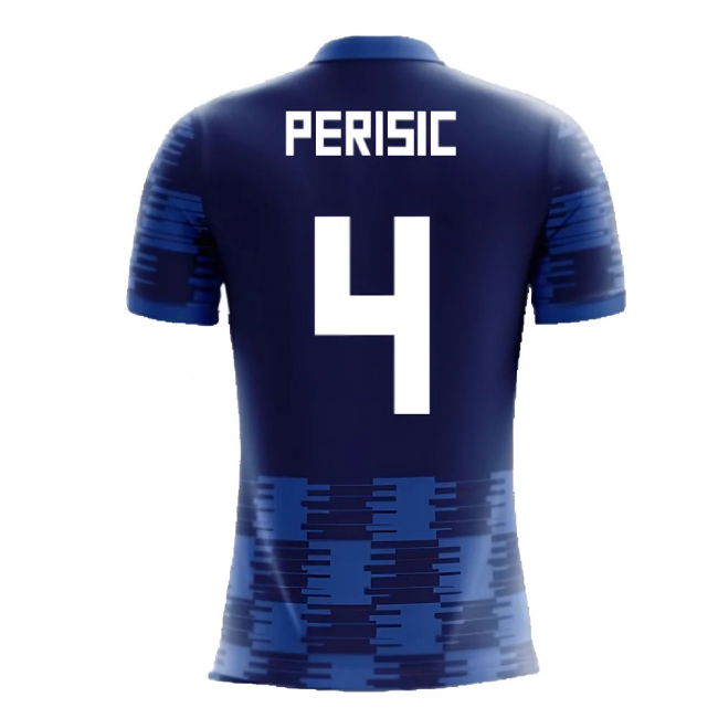 2025-2026 Croatia Away Concept Shirt (Perisic 4) - Kids
