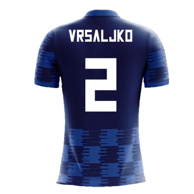 2025-2026 Croatia Away Concept Shirt (Vrsaljko 2)