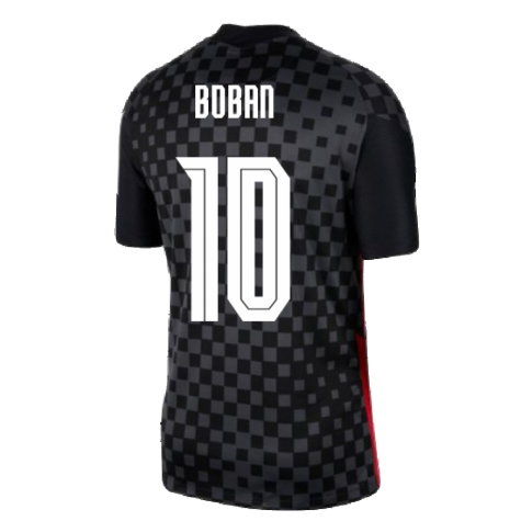 2020-2021 Croatia Away Nike Football Shirt (BOBAN 10)