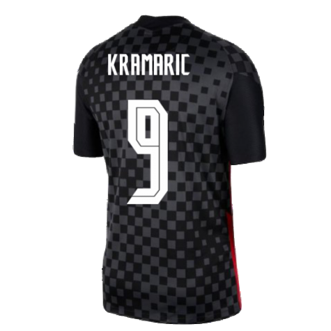 2020-2021 Croatia Away Nike Football Shirt (KRAMARIC 9)