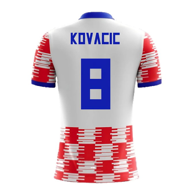 2025-2026 Croatia Home Concept Shirt (Kovacic 8)