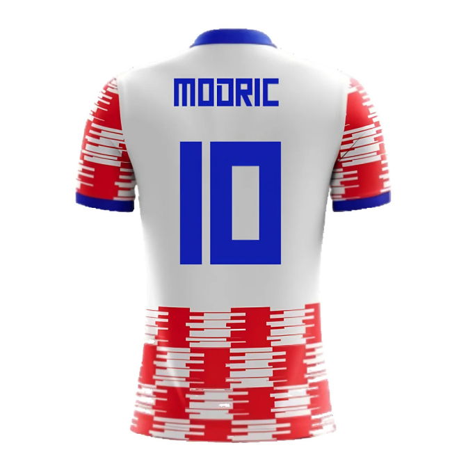 2025-2026 Croatia Home Concept Shirt (Modric 10)