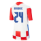 2020-2021 Croatia Home Nike Football Shirt (Kids) (BRADARIC 24)