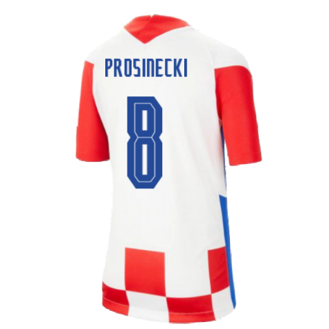 2020-2021 Croatia Home Nike Football Shirt (Kids) (PROSINECKI 8)