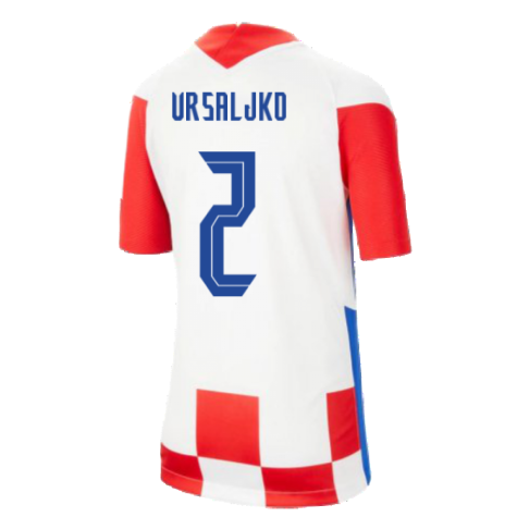 2020-2021 Croatia Home Nike Football Shirt (Kids) (VRSALJKO 2)