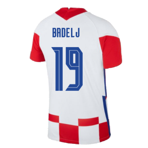 2020-2021 Croatia Home Nike Vapor Shirt (BADELJ 19)