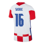 2020-2021 Croatia Home Nike Vapor Shirt (SKORIC 16)