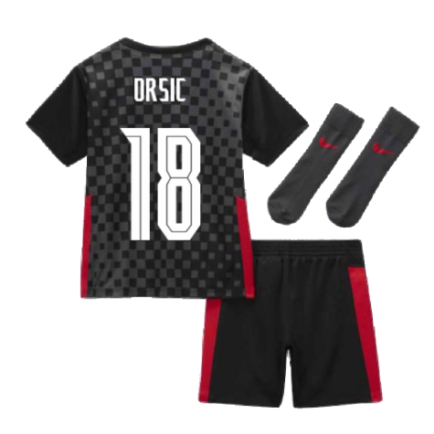 2020-2021 Croatia Little Boys Away Mini Kit (ORSIC 18)
