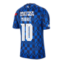 2020-2021 Croatia Pre-Match Training Shirt (Blue) - Kids (MODRIC 10)