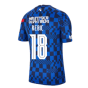 2020-2021 Croatia Pre-Match Training Shirt (Blue) - Kids (REBIC 18)