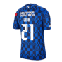 2020-2021 Croatia Pre-Match Training Shirt (Blue) - Kids (VIDA 21)